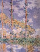 Claude Monet Three Trees Sweden oil painting artist